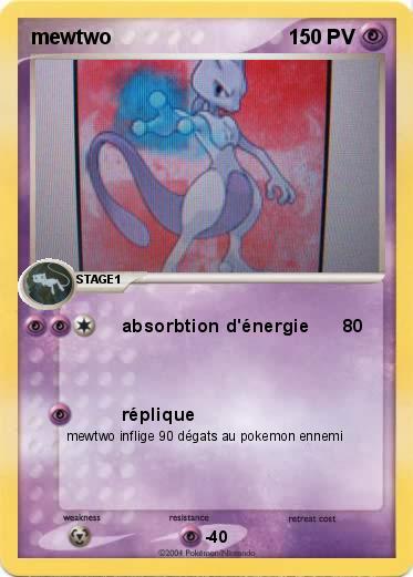 Pokemon mewtwo