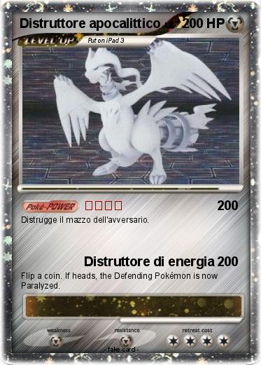 Pokemon Distruttore apocalittico