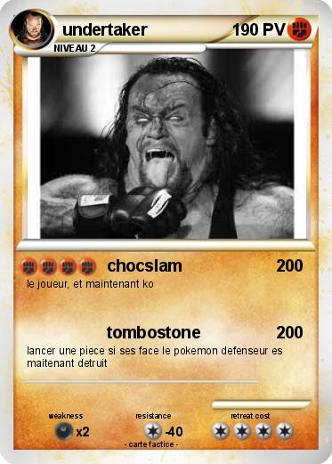 Pokemon undertaker