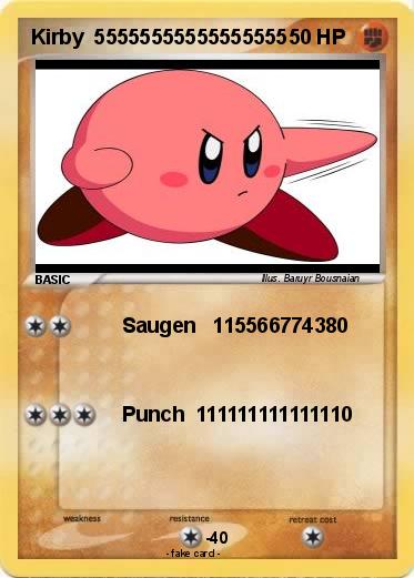 Pokemon Kirby  55555555555555555