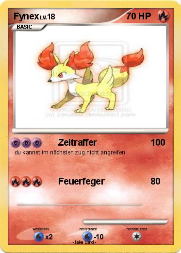 Pokemon Fynex