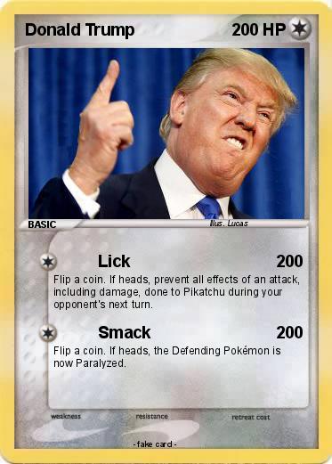 Pokemon Donald Trump
