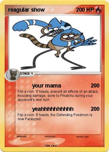 Pokemon reagular show