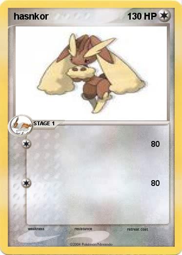 Pokemon hasnkor