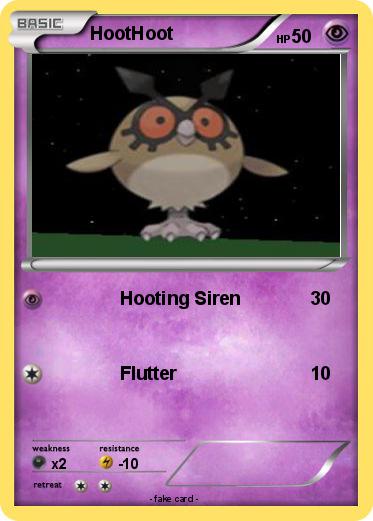 Pokemon HootHoot