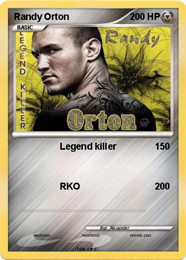 Pokemon Randy Orton
