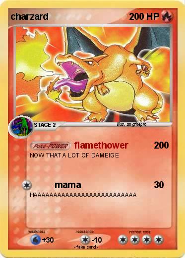 Pokemon charzard