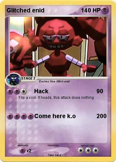 Pokemon Glitched enid