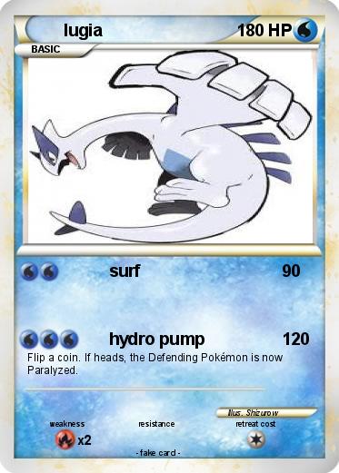 Pokemon lugia