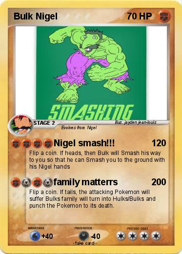 Pokemon Bulk Nigel