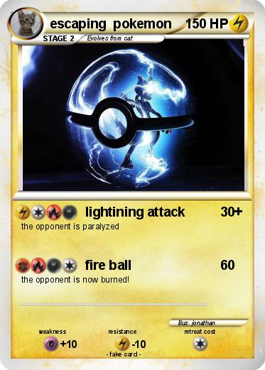Pokemon escaping  pokemon