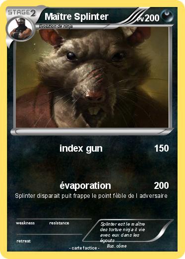 Pokemon Maître Splinter