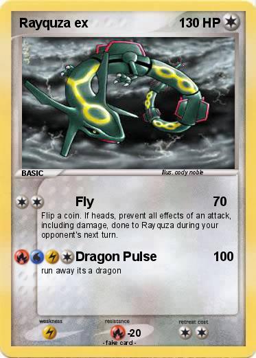 Pokemon Rayquza ex