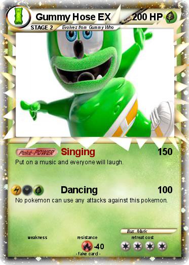 Pokemon Gummy Hose EX