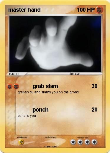Pokemon master hand