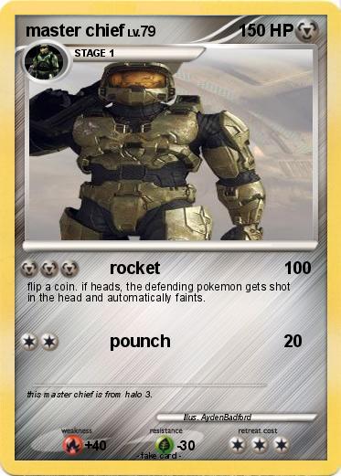 Pokemon master chief