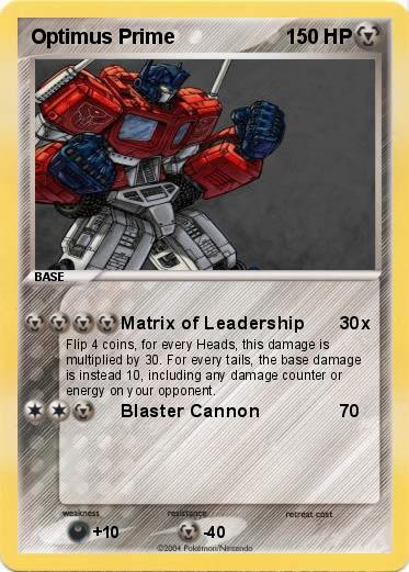 Pokemon Optimus Prime