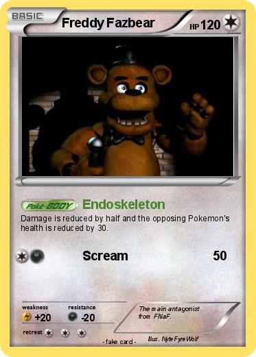 Pokemon Freddy Fazbear