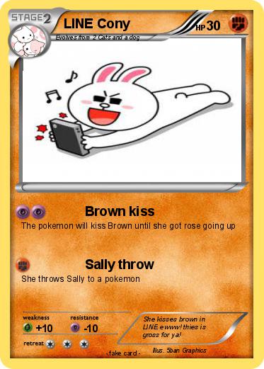 Pokemon LINE Cony