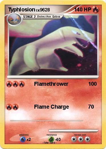Pokemon Typhlosion