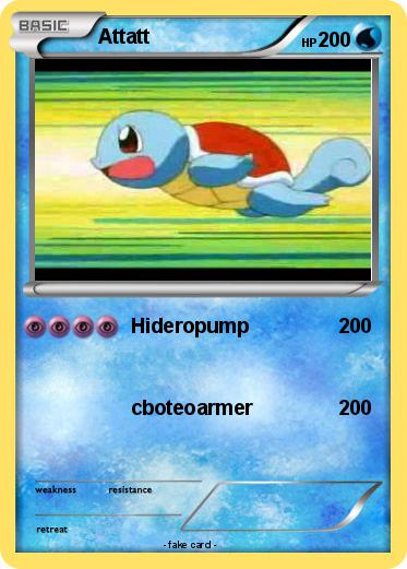 Pokemon Attatt