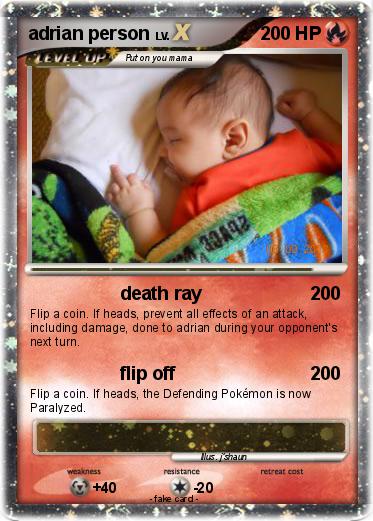 Pokemon adrian person