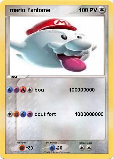 Pokemon  mario  fantome