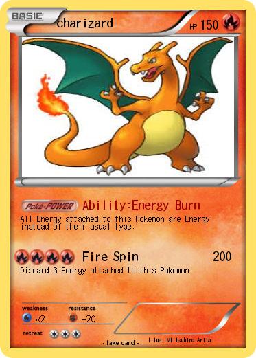 Pokemon charizard