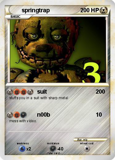 Pokemon springtrap