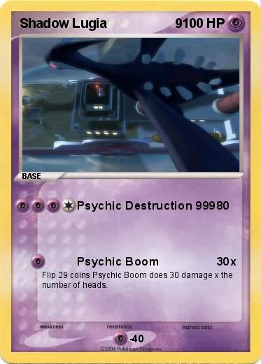 Pokemon Shadow Lugia                   9
