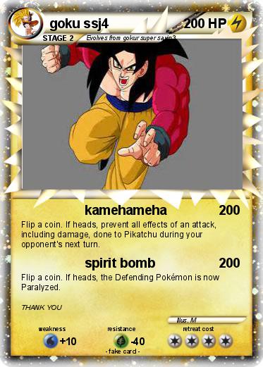 Pokemon goku ssj4