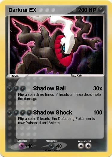 Pokemon Darkrai EX