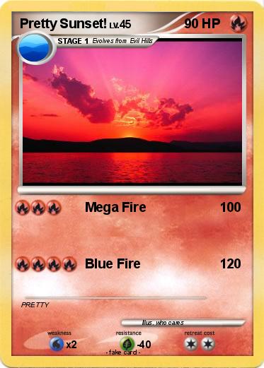 Pokemon Pretty Sunset!