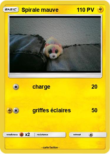 Pokemon Spirale mauve