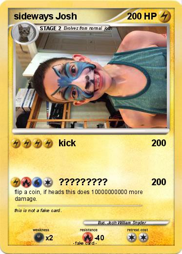 Pokemon sideways Josh