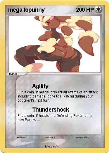Pokemon mega lopunny