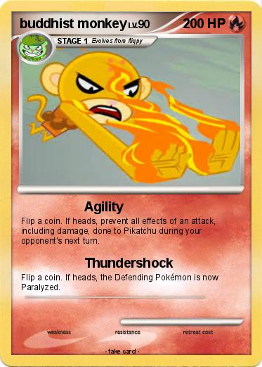 Pokemon buddhist monkey