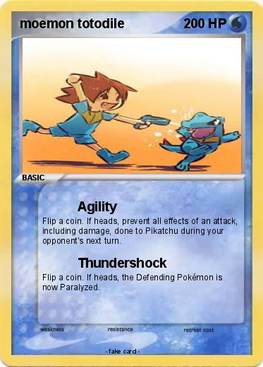 Pokemon moemon totodile