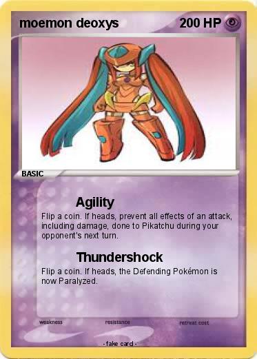 Pokemon moemon deoxys