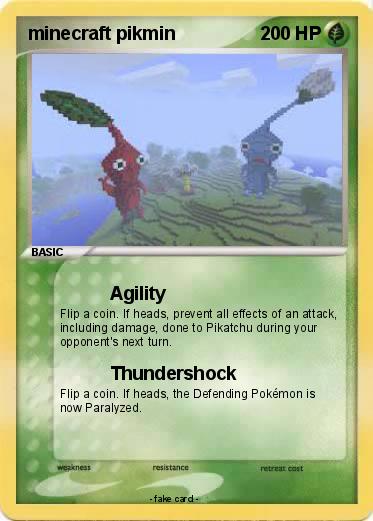 Pokemon minecraft pikmin