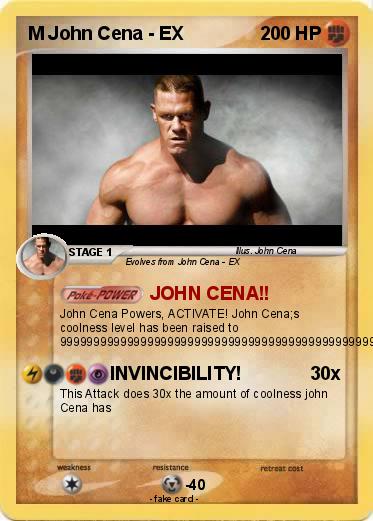Pokemon M John Cena - EX