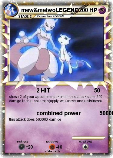 Pokemon mew&metwoLEGEND
