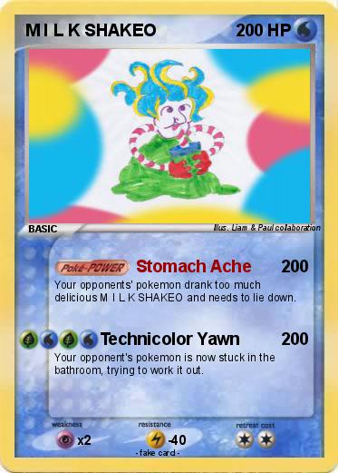 Pokemon M I L K SHAKEO