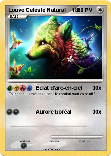 Pokemon Louve Celeste Natural    18