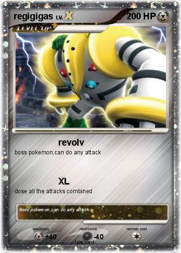 Pokemon regigigas