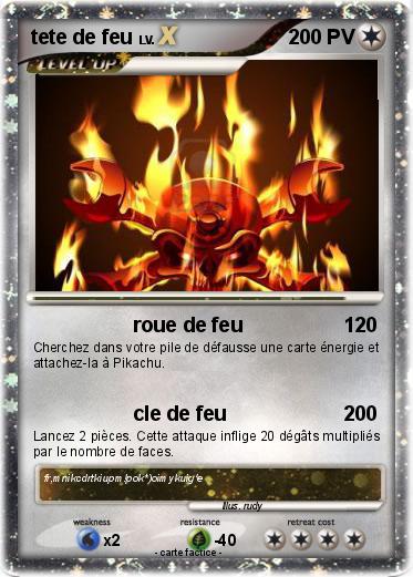 Pokemon tete de feu