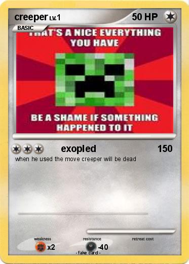 Pokemon creeper