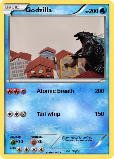 Pokemon Godzilla