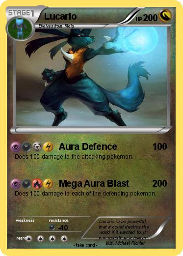Pokemon Lucario