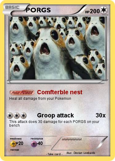Pokemon PORGS